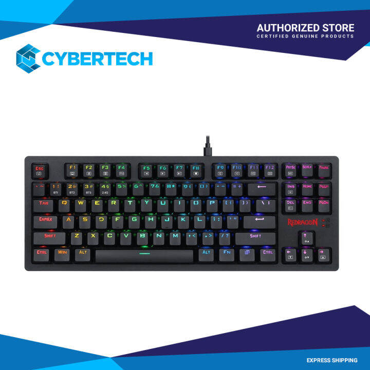 REDRAGON K598-KNS KNIGHT WIRELESS MECHANICAL GAMING KEYBOARD 87 KEY RGB ...