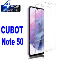 4ชิ้น HD กระจกนิรภัยสำหรับ Cubot Note 50 30 X70 Cubot P60 P80ป้องกันหน้าจอฟิล์มแก้ว