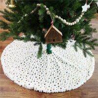 【YP】 Star Printed Skirt Felt Soft Banquet Xmas Decorations