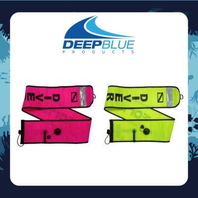 Dive Marker Pro SMB Deep Blue surface marker buoy scuba diving and snorkeling Pink or Yellow equipment