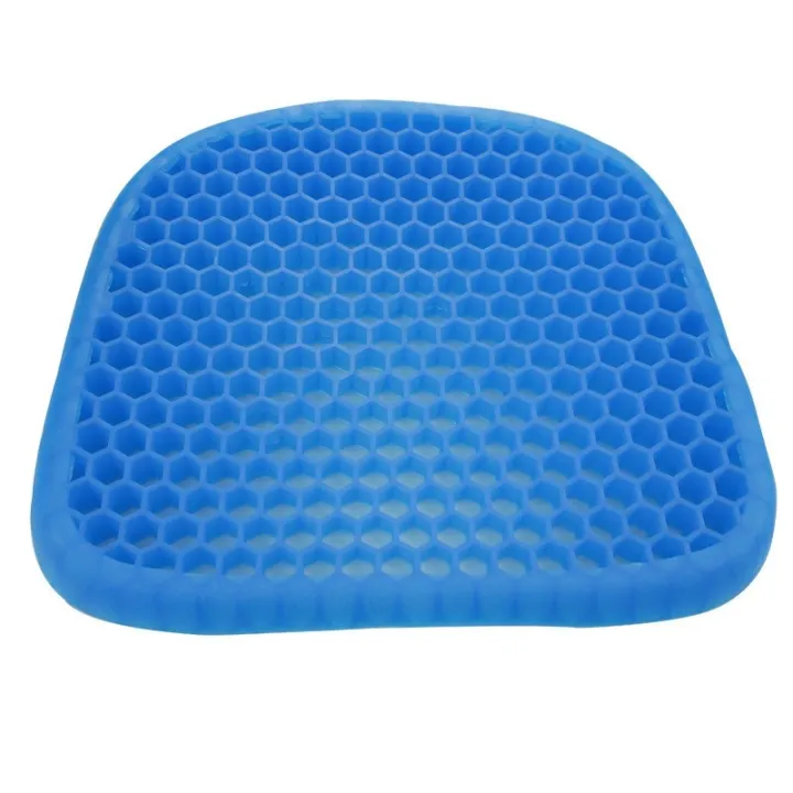 ES77 Square Double Gel Layers Silicone Seat Cushion Cooling Gel egg