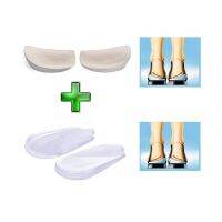 1 Pair Orthopedic Insoles Foot Care Tool For Men Women Health Care O/X Type Legs Knee Varus Correction Heel Pads Shoes Accessories