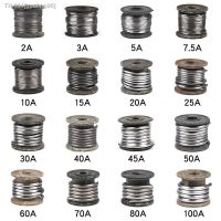 ❉■ Fuse Wire Household Fuse 5A 10A 15A 20A 25A 30A 40A 60A Insurance Lead Wire Large Free Shipping