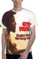 Otis Rush Right Place, Wrong Time T Shirt Mans Summer Tee Casual Short Sleeve 3D Print Tops