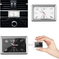 ♗ Fashion Car Clock Quartz Watch Sticker Strap On Air Vent Dashboard On-board Truck Off Road Caravan Marine Automotive Accessories