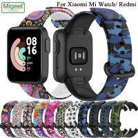 Migeet สายรัดซิลิโคนสำหรับนาฬิกา XiaoMi Mi Lite/ สำหรับ Redmi Watchstrap สายรัดข้อมือสมาร์ทสปอร์ตของแท้อะไหล่ Correa