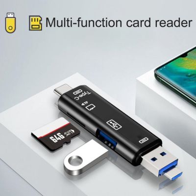 【CW】 Dropshipping All In 1 USB Type C Card Reader MicroSD Memory