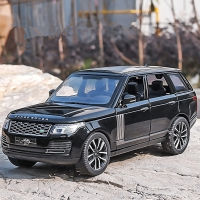 132 Range Rover กีฬา SUV โลหะผสมโลหะรถรุ่น Diecasts Off-Road รถรุ่นเสียงและแสงคอลเลกชันเด็กของเล่น Gift