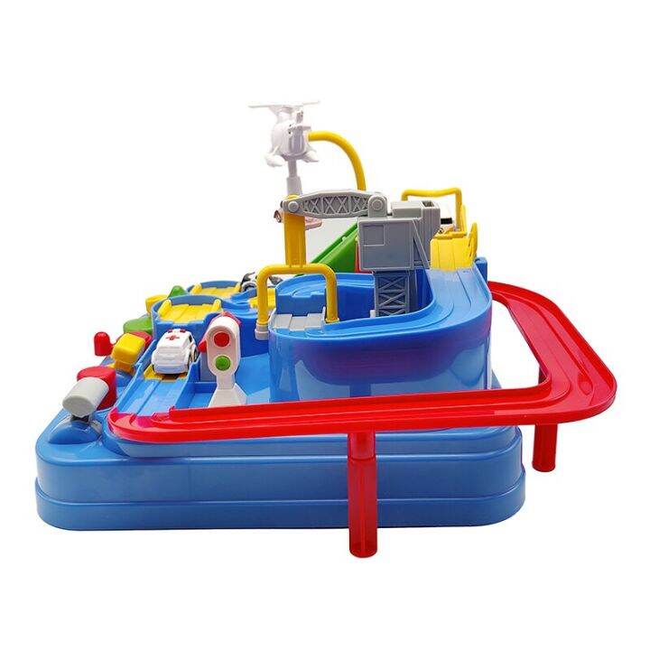 mini-car-tracks-rail-train-model-board-game-toy-for-children-kids-boy-3-years-old-animals-parking-toy-birthday-gift-educational