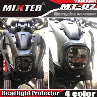 For YAMAHA MT-07 2021 2022 MT 07 MT07 Motorcycle Accessories Headlamp Shield Headlight Protector Screen Protective Cover Guard