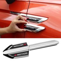 4MOTION Emblem Sticker 4MOTION Side Marker Sticker Fender Sticker For VW Tiguan MK2 MK4 4MOTION Car Styling VW Accessories