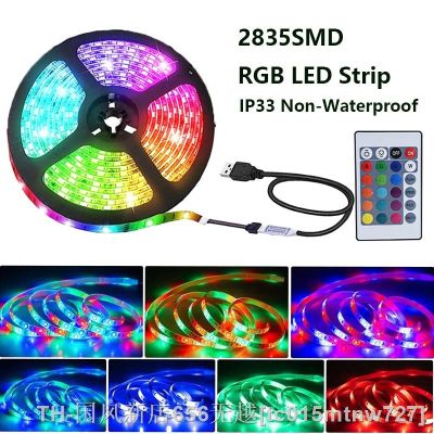 【LZ】✢  LED Strip Lights RGB SMD2835 Changing Lights With 24 Keys Remote IP33 Led Strip Tape Lighting For Room Decoration TV