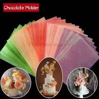 Edible Wafer Sheets Cake Decoration For Party Wedding Birthday Rice Paper A5 Size 0.3mm Thickness Fondant Leaf Floral Decoration Bread Cake  Cookie Ac