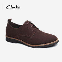 Clarks_คอลเลกชันสิ่งทอ Grandin Plain บุรุษรองเท้าสบาย ๆ รองเท้าทางการของผู้ชาย PZ-5561