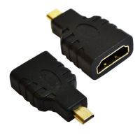 To Gold Adapter Cable Hdmi-compatible Micro Plated Converter Hdmi-compatible Black To Connect Universal Connection Cables