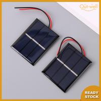 แผงอีพ็อกซี่โพลีซิลิคอน0.4W 1.5V พร้อมลวดแผงเซลล์แสงอาทิตย์โมดูล DIY