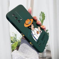 เคสโทรศัพท์สำหรับ OPPO A95 4G Oppo A95 OppoA95 Oppoa95,เคสมือถือดีไซน์ใหม่เคสซิลิโคนเหลวลายขอบสี่เหลี่ยมพร้อมกล้องกันกระแทก