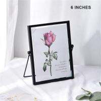 Metal Stereo Glass Photo Frame Pictures Poster Frame Home Art Decoration Crafts Ornament 467 inch Fashion Photo Album