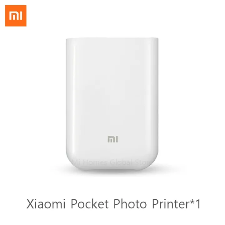 เครื่องพิมพ์ภาพพกพาขนาดเล็ก300dpi-เครื่องพิมพ์ภาพ-xiaomi-ทุกรุ่นสำหรับสมาร์ทโฟนใช้งานได้กับแอพ-mi-home