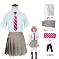 JK โรงเรียนชุดเสื้อ Tie กระโปรงถุงเท้าชุด Anime Tokyo Revengers Hinata Tachibana คอสเพลย์เครื่องแต่งกาย โตเกียว เรเวนเจอร์ส