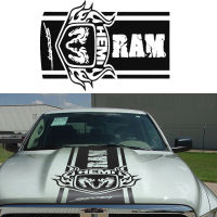 Hood Stripe Truck Decals Mopar Stickers Vinyl Car Graphics Universal For Dodge Ram 1500