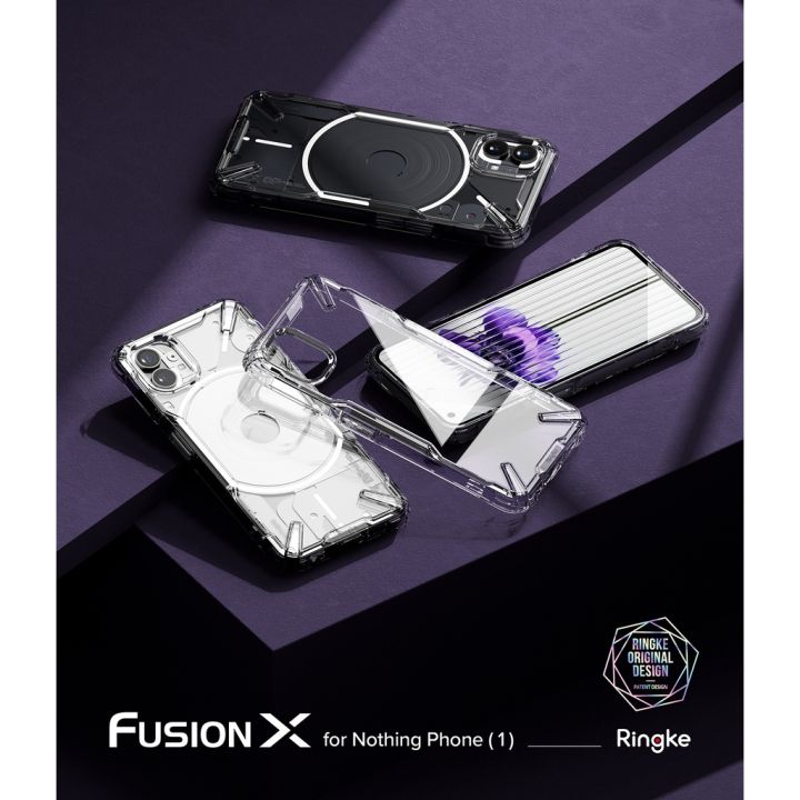 ringke-fusion-x-เข้ากันได้กับ-nothing-phone-1-ringke-fusion-x-case-double-protection-cover