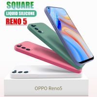 (พร้อมส่งในไทย)เคสTPUนิ่มสีพาสเทลแบบคลุมกล้องOPPO Reno5 5G