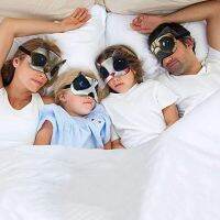 【CW】 Cartoon Block Eyepatchs Cattie Blindfold Eyes Sleeping Aid for Boys Traveling