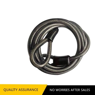 【CW】 03KA 1.8m Lock Cable Mtb Road Anti-theft Security Wire Rope for Motorcycle Electric