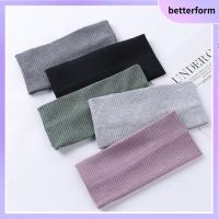 BETTERFORM ผู้หญิง ยืดหยุ่น ลำลอง ยืด ที่คาดผมโยคะ ที่คาดผมแบบสปอร์ต ที่คาดผมแบบกว้าง เครื่องประดับผม