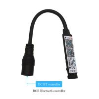 ตัวควบคุมแอปสมาร์ทโฟนแบบไร้สายรองรับบลูทูธ USB/DC แบบ Dc5-24v สำหรับไฟแถบไฟ Led 5050 3528 Rgb