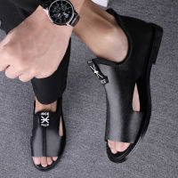 Brand New Summer Men Sandals Leisure Beach Men Shoes High Quality Genuine Leather Sandals Fashion Mens Sandals