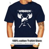 ใหม่ Unearth Band Tour เสื้อยืดสีดำขนาด S-5XL