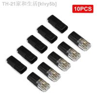 【CW】ஐ  2/100pcs 2 Pin Electrical Terminals Toolless Wire Pluggable Crimp Terminal Block Cable