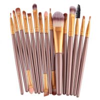 Maange 18/15/7ชิ้นชุดแปรงแต่งหน้าอายแชโดว์ Eyebrow Eyeliner Powder Blush Foundation Brush Pincel Maquiagem Beauty Tool