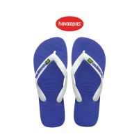 HAVAIANAS รองเท้าแตะ BRASIL LOGO FC PR MARINE BLUE รุ่น 41108502711BLXX สีน้ำเงิน