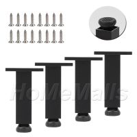 4pcs Aluminum Alloy Furniture Legs As Replacement Legs For Sofa Cabinet TV Stand Legs Modern Style Furniture Feet Hardware Furniture Protectors Replac