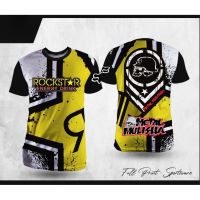 （Hot selling adult and child sizes in 2023） Sportswear "rockstar Jersey Energy Drink - Metal Mulisha" T-shirt（Contact Laitu Customization）