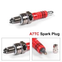 10mm Motorcycle Spark Plug CR7HSA ATRTC 3-Electrode For GY6 G6125 Engine Scooter Spark Plug Tools Motorcycle Parts