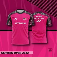 （Contact customer service for customization）fashion jersey badminton badminton (german open) shirt（Stock available in sizes for adults and children）
