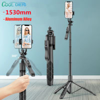 เย็น DIER L16 1530มิลลิเมตรไร้สาย S Elfie ติดขาตั้งกล้องยืนพับ Monopod กับบลูทูธชัตเตอร์สำหรับกล้อง Gopro มาร์ทโฟน