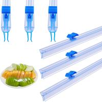 Plastic Tool Wrap Smoothly With Cling Wrap Cutter Cutter Slide Dispenser Cutter Home Cutting Kitchen Film Reusable Food