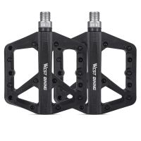 WEST BIKING Ultralight Seal Bearings Bicycle Bike Pedals Cycling Nylon Road Bmx Mtb Pedals Flat Bicycle Accessories