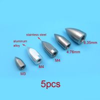 5ชิ้น M4 M3 4.76มิลลิเมอตริ/6.35มิลลิเมทเทล Noci Albero Barca Elica Di Fissaggio Proiettile Dado Parper Il FAI DA TE RC Eletrico/metanolo/benzina Barca