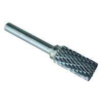 Cylindrical Tungsten Carbide Rotary Burr 12mm Head Diameter