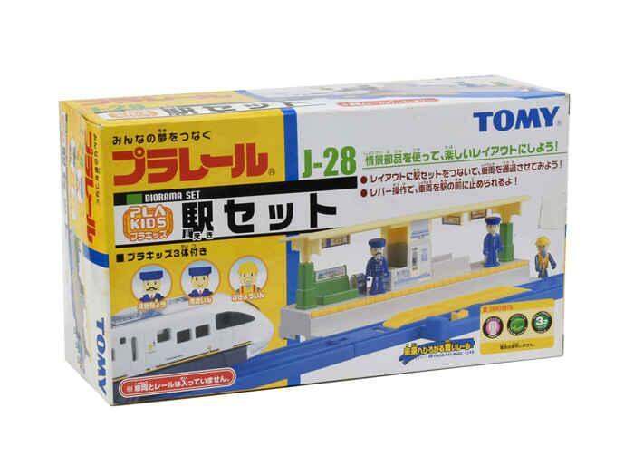 thumbnail image 2 of Takara Tomy Plarail J-11 Kumikae Train Station - Battery-Free Toy Train Accessory 2 of 3