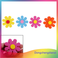 dongchengdianzi 1pcs Car ANTENNA balls Topper Small Flower School BAG จี้สีสุ่ม