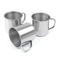 TeleCorsa แก้วน้ำ แก้วแสตนเลส แก้วน้ำแสตนเลส แพ็ค12ชิ้น รุ่น Stainless-steel-cup-dozen-08i-LWK