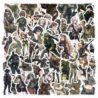 [COD] 50 pieces of camouflage girl graffiti stickers waterproof removable mobile phone luggage car electric vehicle helmet