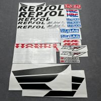 Seepeda ชุด RC212V มอเตอร์ Fairing Stiker Tangki Sayap Decals RCV212 Lambang Honda REPSOL HRC CBR600RR F5 CBR1000RR CBR Fireblade